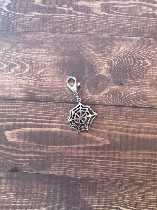 Spider Web Charm